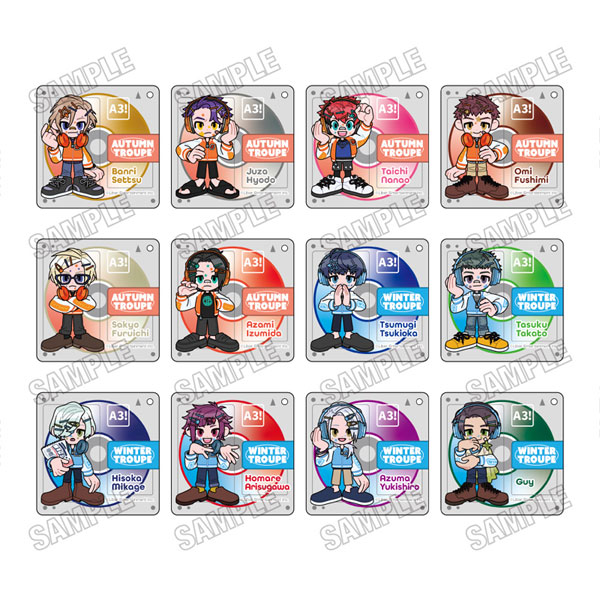 A3！ ミニキャラアクリルキーホルダーコレクションvol.2 12個入りBOX