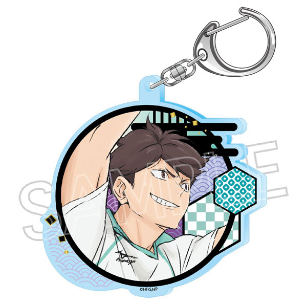 ハイキュー！！ 切り絵シリーズvol.6 アクリルキーホルダー 及川徹