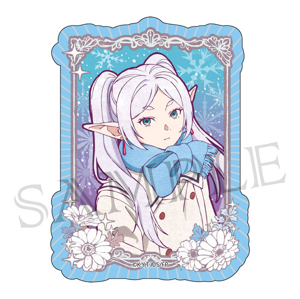 葬送のフリーレン ヴィンテージシリーズVol.5 ステッカー フリーレンA(冬服)[ツインクル]《発売済・在庫品》