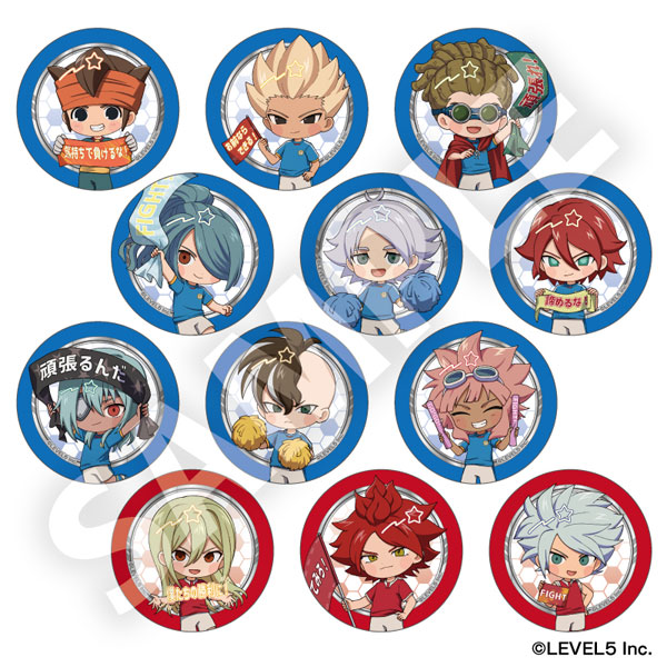 イナズマイレブン 英雄たちのヴィクトリーロード トレーディングフレフレンズ缶バッジ 12個入りBOX