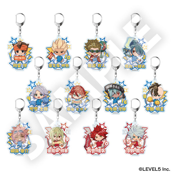 イナズマイレブン 英雄たちのヴィクトリーロード トレーディングフレフレンズアクリルキーホルダー 12個入りBOX