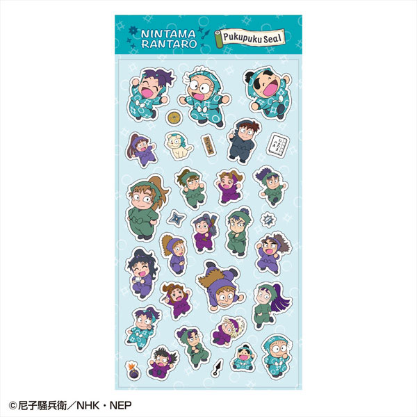 忍たま乱太郎 ぷくぷくシール(全員集合)（再販）[トーシンパック]《０４月予約》