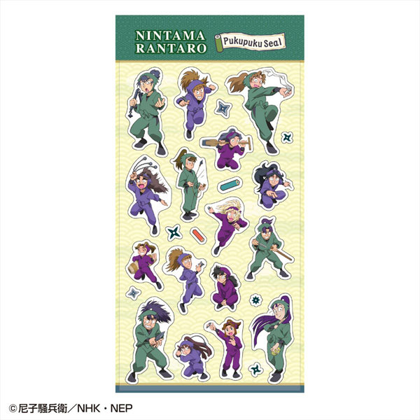 忍たま乱太郎 ぷくぷくシール(4.5.6年生)（再販）[トーシンパック]《０４月予約》