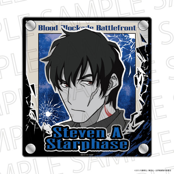 TVアニメ『血界戦線』 3重アクリルミラープレート スティーブン・A・スターフェイズ(アクセントカラー)[SR-GYM]《０４月予約》