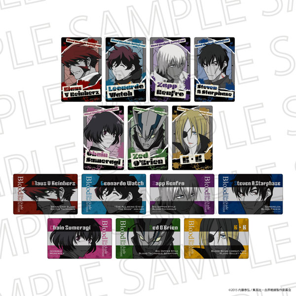 TVアニメ『血界戦線』 トレーディングクリアカード(アクセントカラー) 7パック入りBOX