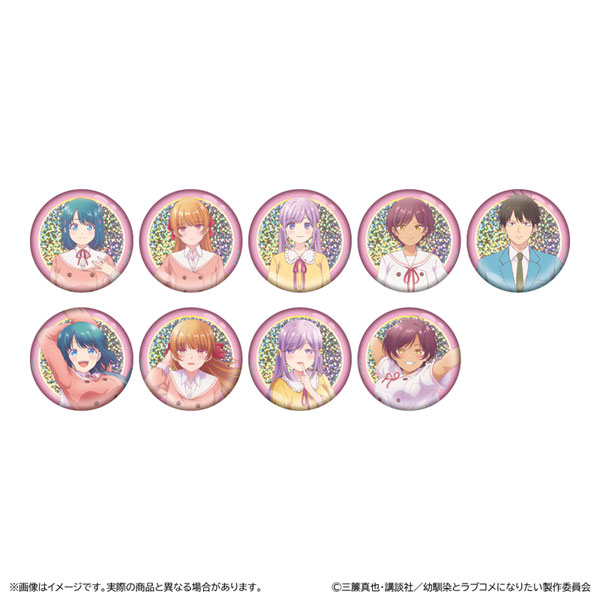 幼馴染とはラブコメにならない トレーディングホログラム缶バッジ 9個入りBOX