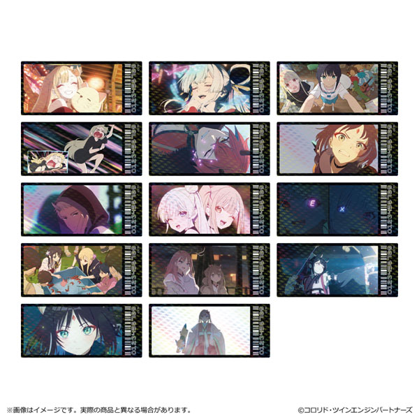 超かぐや姫！ トレーディングホログラムステッカー 14個入りBOX