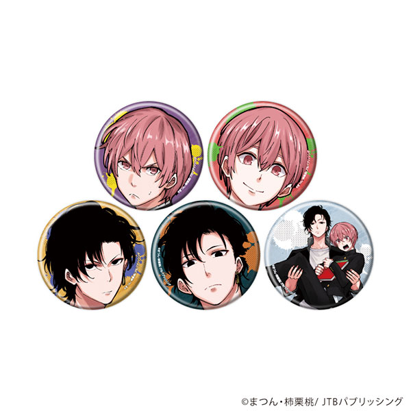 缶バッジ「姫ポジションは譲れない」01/公式イラスト 5個入りBOX