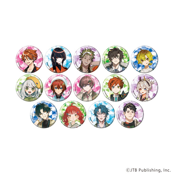 缶バッジ「連れてって！るるぶさん」01/公式イラスト 14個入りBOX