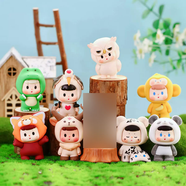 不二 希少動物シリーズ トレーディングフィギュア 8個入りBOX