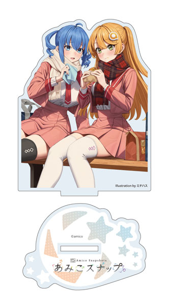 あみこちゃん あみこスナップシリーズ アクリルスタンド 制服 イラスト：ミチハス[あみあみ]《０３月予約》