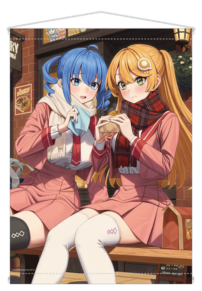 あみこちゃん あみこスナップシリーズ タペストリー 制服 イラスト：ミチハス[あみあみ]《０３月予約》