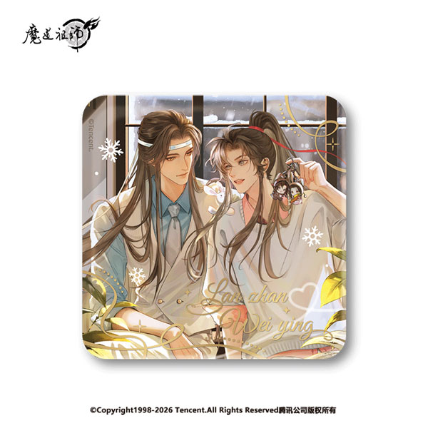 アニメ「魔道祖師」 晴光絆雪Ver. 缶バッジ[南漫社]《03月仮予約》