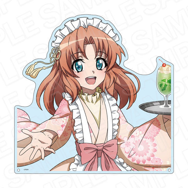 戦姫絶唱シンフォギアXV 特大ダイカットアクリルボード セレナ・カデンツァヴナ・イヴ レトロカフェ ver.[コンテンツシード]《０４月予約》