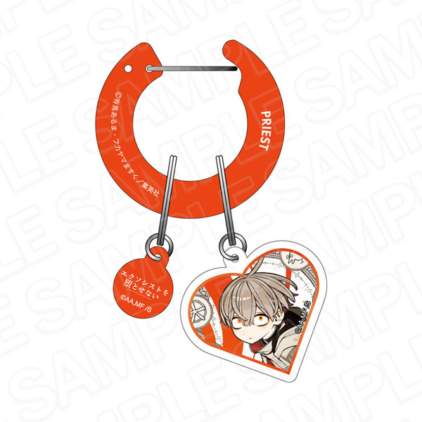 エクソシストを堕とせない アクリルカラビナ 神父[コンテンツシード]《０５月予約》