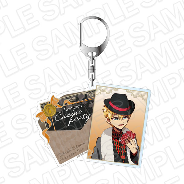 TVアニメ「地縛少年花子くん2」 アクリルキーホルダー 源輝 カジノ ver