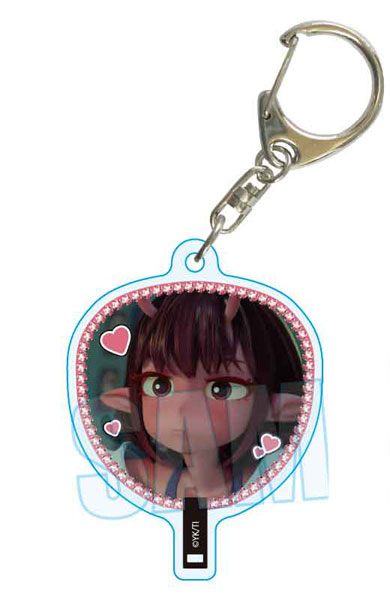 アニメ『銀河特急 ミルキー☆サブウェイ』 うちわキーホルダー チハル