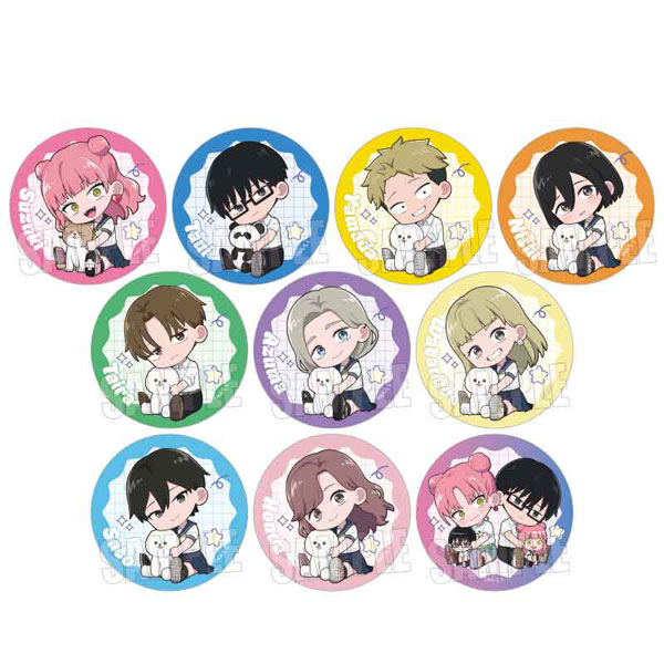 TVアニメ『正反対な君と僕』 トレーディング缶バッジ ぎゅぎゅっと 10個入りBOX