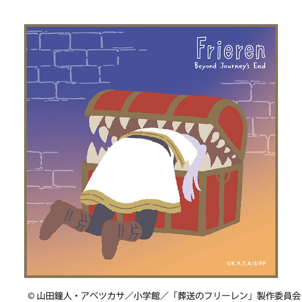 葬送のフリーレン ハンドタオル ゆるパレット フリーレン＆ミミック[ムービック]《０３月予約》