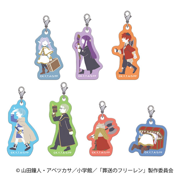葬送のフリーレン アクリルチャームコレクション ゆるパレット 7個入りBOX