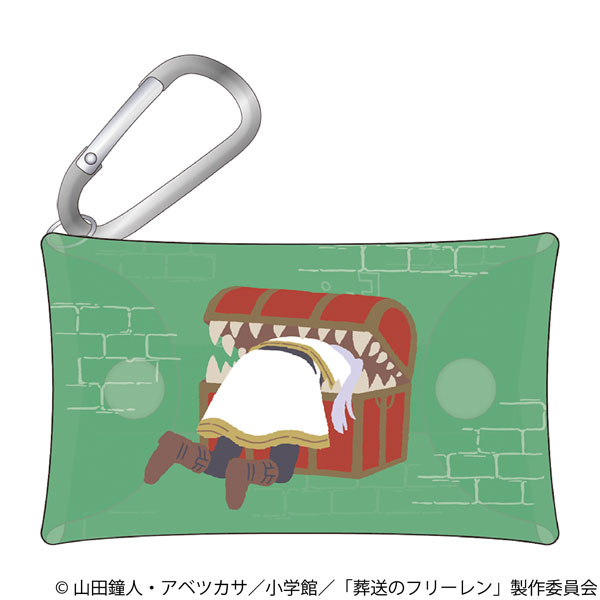 葬送のフリーレン カラビナ付きクリアポーチ フリーレン＆ミミック[ムービック]《０３月予約》