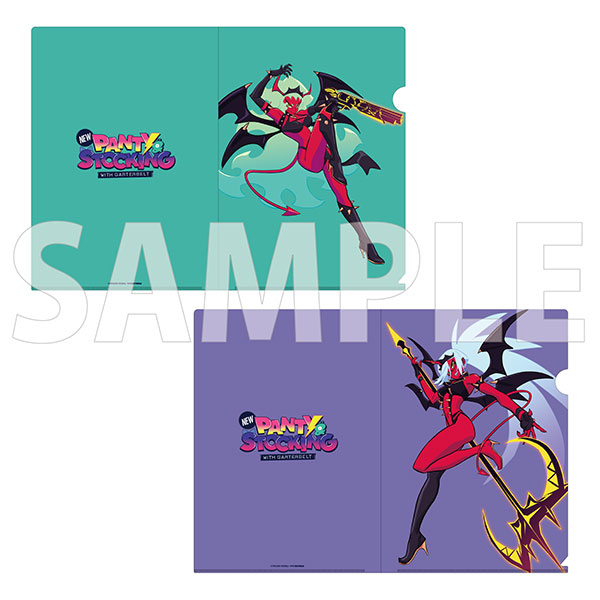 New PANTY ＆ STOCKING with GARTERBELT」クリアファイルセット リアル