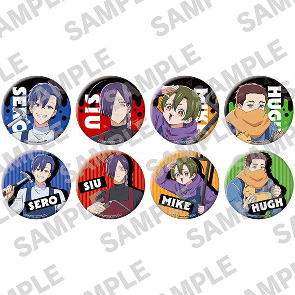 TVアニメ「拷問バイトくんの日常」 トレーディング缶バッジ 8個入りBOX[KADOKAWA]《０５月予約》