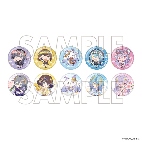 にじさんじ トレーディング缶バッジ ミニキャラver. 単品