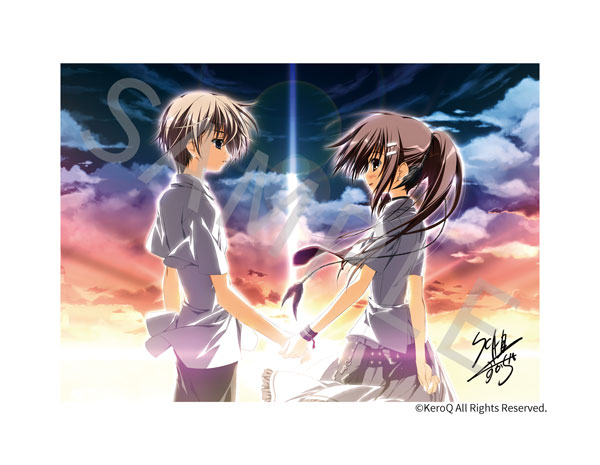 素晴らしき日々 ～不連続存在～』A4複製原画 由岐＆卓司Ver.[ニクマン