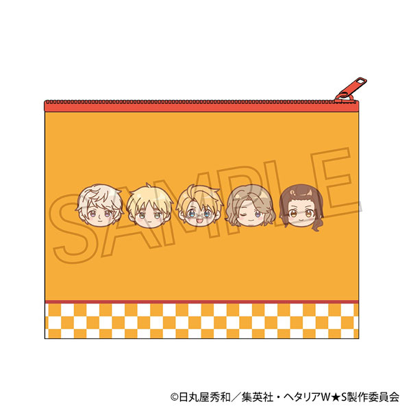 ヘタリア フラットポーチ 枢軸 連合 3種セット ヘタリア World☆Stars フラットポーチ B[ツインクル]《在庫切れ》