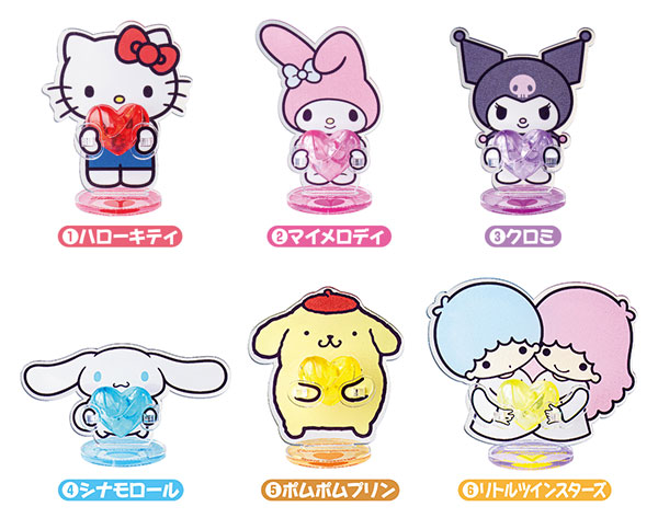 アクキャラ サンリオキャラクターズ 6個入りBOX[ハナヤマ]《０４月予約》