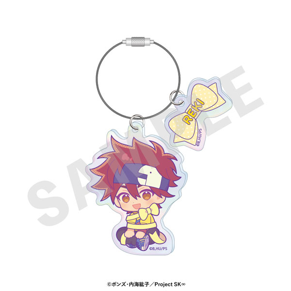 オリジナルTVアニメ「SK∞ エスケーエイト」 ミニキャラリボンシリーズ オーロラアクリルキーホルダー(暦)[coly]《発売済・在庫品》