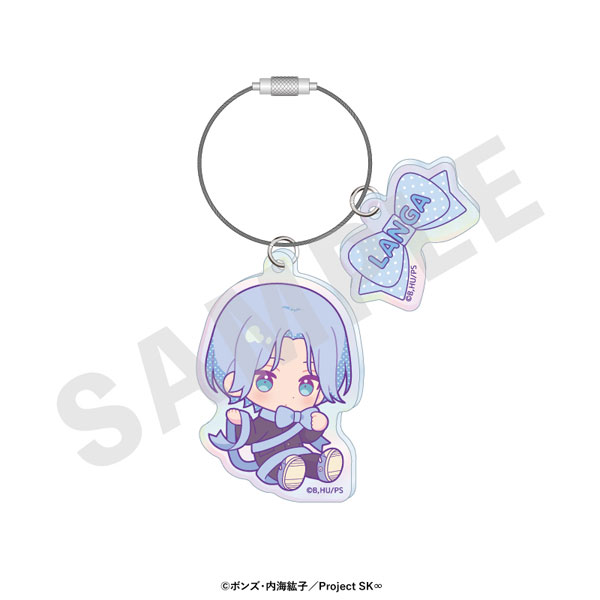 オリジナルTVアニメ「SK∞ エスケーエイト」 ミニキャラリボンシリーズ オーロラアクリルキーホルダー(ランガ)[coly]《発売済・在庫品》