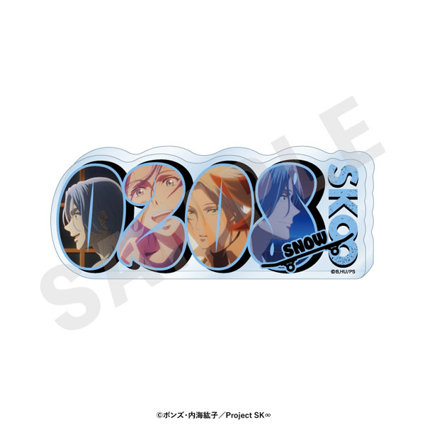 オリジナルTVアニメ「SK∞ エスケーエイト」 ～favorite series～ ナンバーアクリルプレート(ランガ)[coly]《０３月予約》