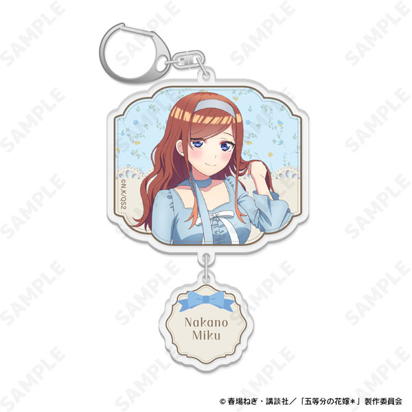 アニメ『五等分の花嫁』 2連アクリルキーホルダー 3.中野三玖[バレエコア][ディ・テクノ]《０５月予約》