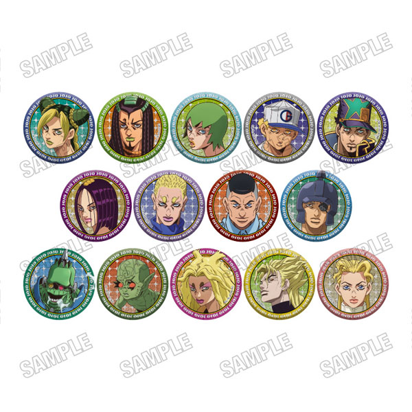 アニメ『ジョジョの奇妙な冒険 ストーンオーシャン』 缶バッジコレクション[RE] vol.1　14個入りBOX