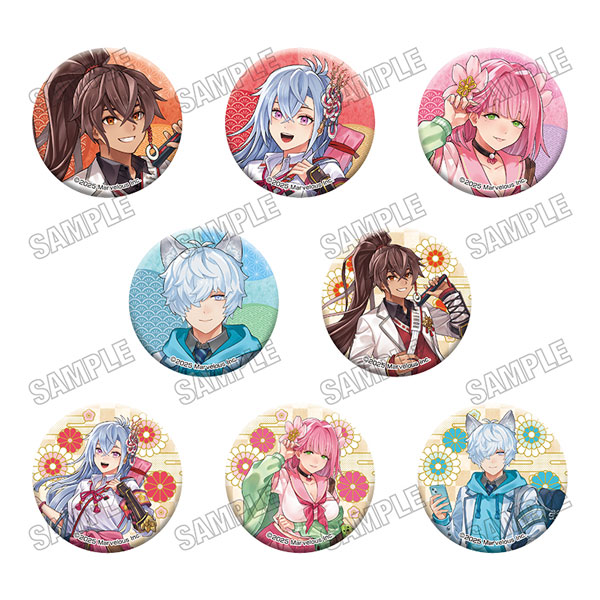 『龍の国 ルーンファクトリー』 描き起こし缶バッジコレクション 8個入りBOX
