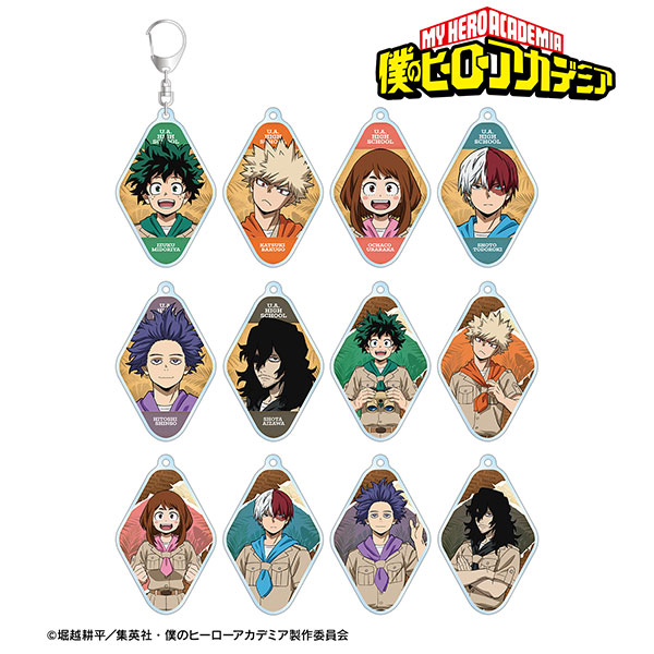 TVアニメ『僕のヒーローアカデミア』 描き下ろし サファリルックver. トレーディングアクリルキーホルダー BOX