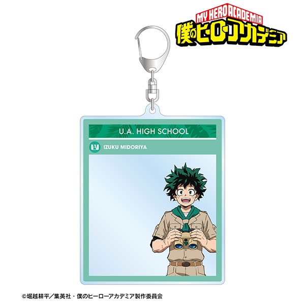 『僕のヒーローアカデミア』 描き下ろし 緑谷出久 サファリルックver. フォトフレーム風BIGアクリルキーホルダー[アルマビアンカ]《０６月予約》