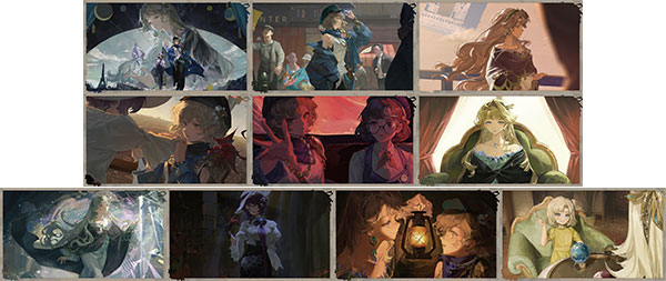 「リバース：1999」 *うつろう饗宴* ポストカードセット 運命の投影[BLUEPOCH]《０６月仮予約》