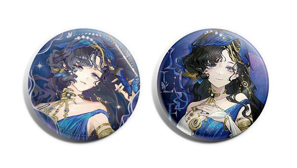「リバース：1999」 *時代に逆らうもの* キャラクターコスチューム缶バッジセット イゾルデ[BLUEPOCH]《０６月仮予約》
