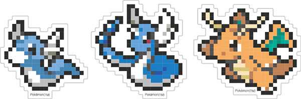 ポケットモンスター モバイルステッカー ミニリュウ＆ハクリュー＆カイリュー[グルマンディーズ]《０４月予約》