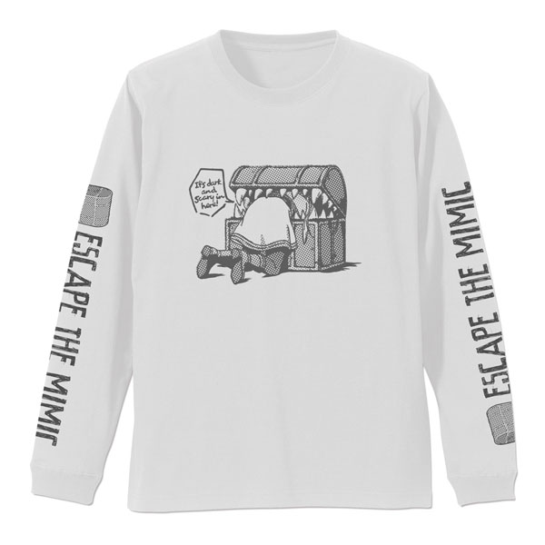 葬送のフリーレン ミミックとピンチのフリーレン 袖リブロングスリーブTシャツ/WHITE-L[コスパ]《在庫切れ》