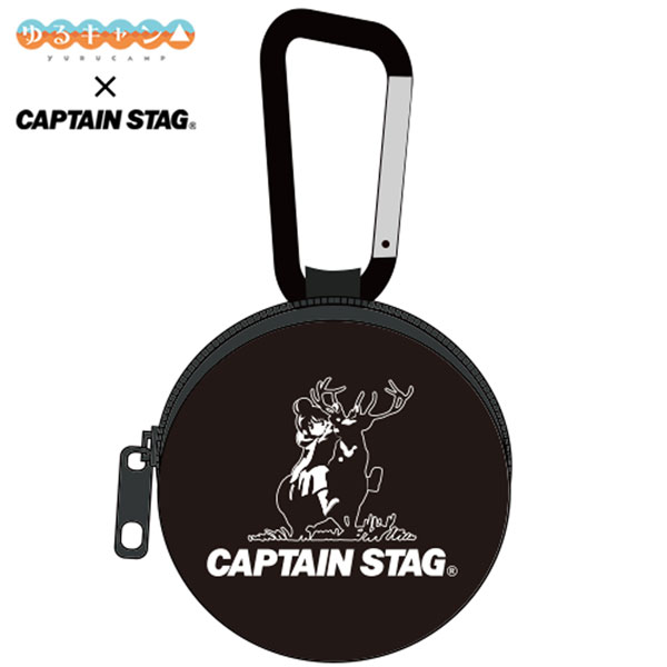 『ゆるキャン△』× キャプテンスタッグ カラビナ付きミニポーチ[コスパ]《０５月予約》