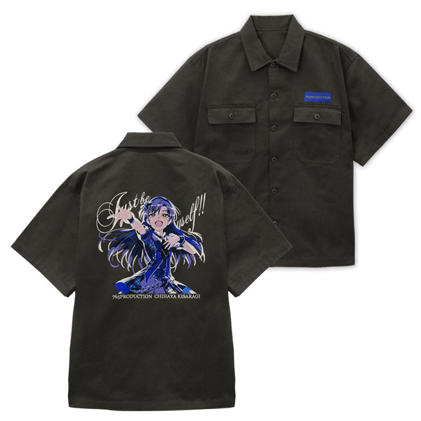 アイドルマスター 如月千早 刺繍ワークシャツ 2026 MODEL/GRAY-XL
