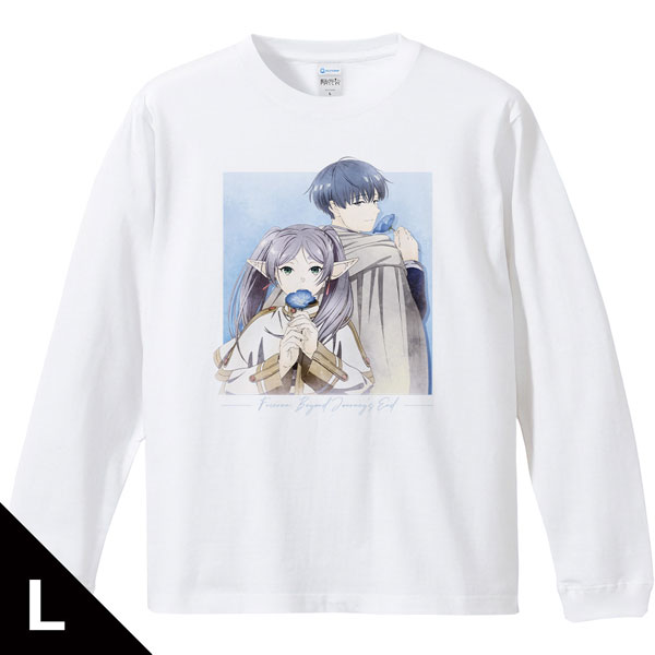 葬送のフリーレン リブ付ロングスリーブTシャツ フリーレン＆ヒンメル Lサイズ[アズメーカー]《０３月予約》