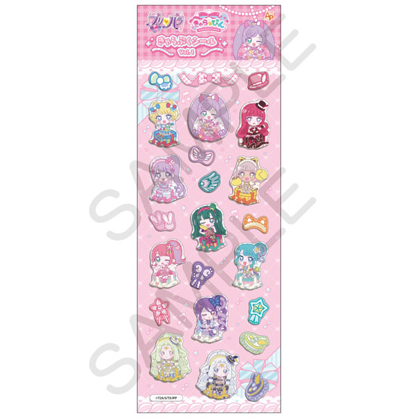 プリパラ きゃらっぴん きゃらぷくシールvol.1[アルジャーノンプロダクト]《０３月予約》
