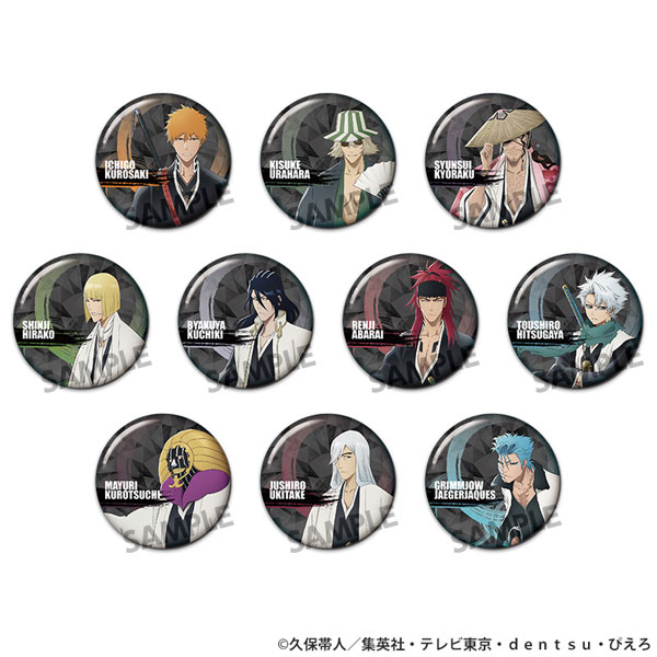 TVアニメ『BLEACH 千年血戦篇』 トレーディングホログラム缶バッジ vol.1　10個入りBOX