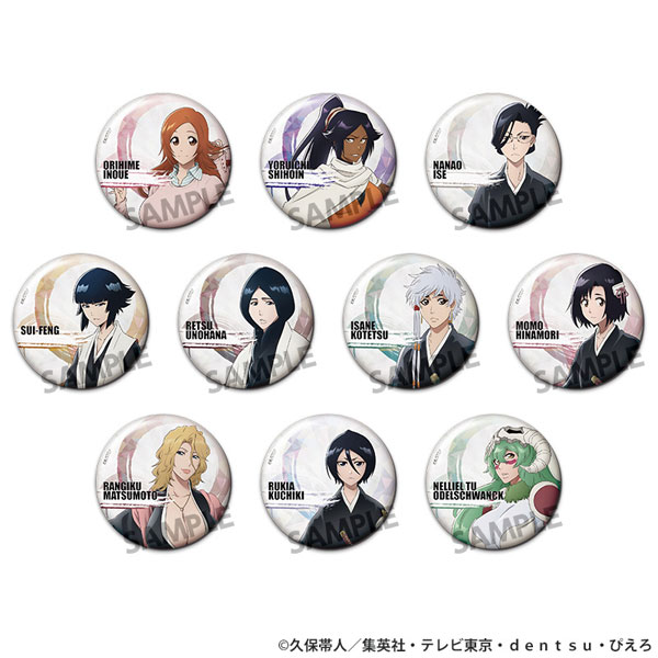 TVアニメ『BLEACH 千年血戦篇』 トレーディングホログラム缶バッジ vol.2　10個入りBOX