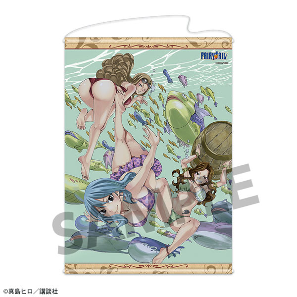 FAIRY TAIL B2タペストリー ジュビア＆カナ＆エバーグリーン[ホビーストック]《０３月予約》